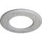 Ekena Millwork Blackthorn Ceiling Medallion (Fits Canopies up to 7 1/2"), 13 3/8"OD x 7 1/2"ID x 3/4"P, Frost CM13BLFRF - alternate 4